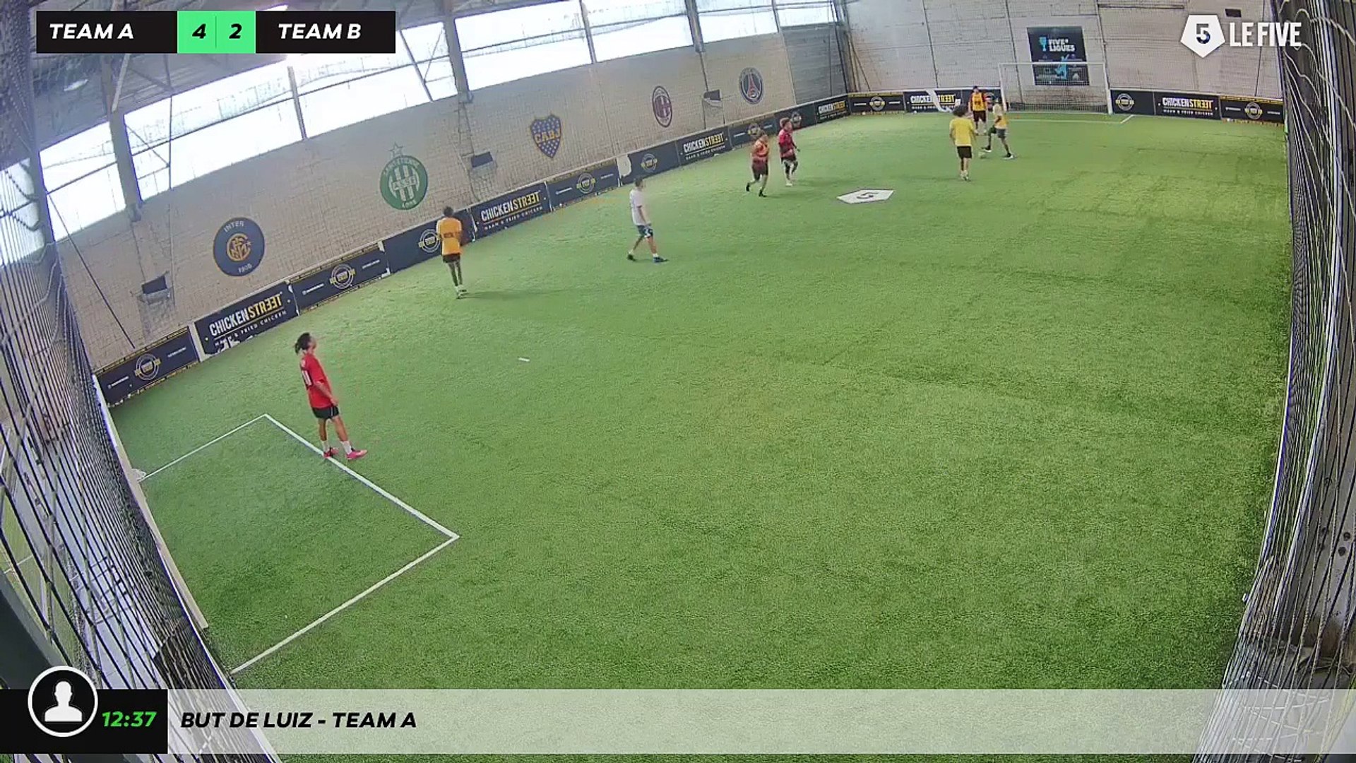 But de Luiz - Team A