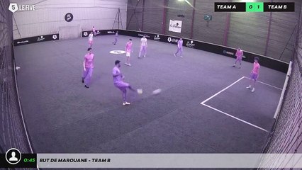But de Marouane - Team B