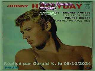 Johnny Hallyday_Mashed potatoe time (Dee Dee Sharp)(1963)karaoké