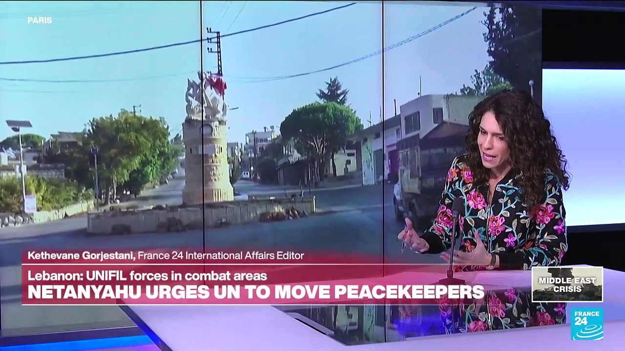 Netanyahu tells UN to move Lebanon peacekeepers out of 'harm's way', drawing condemnations