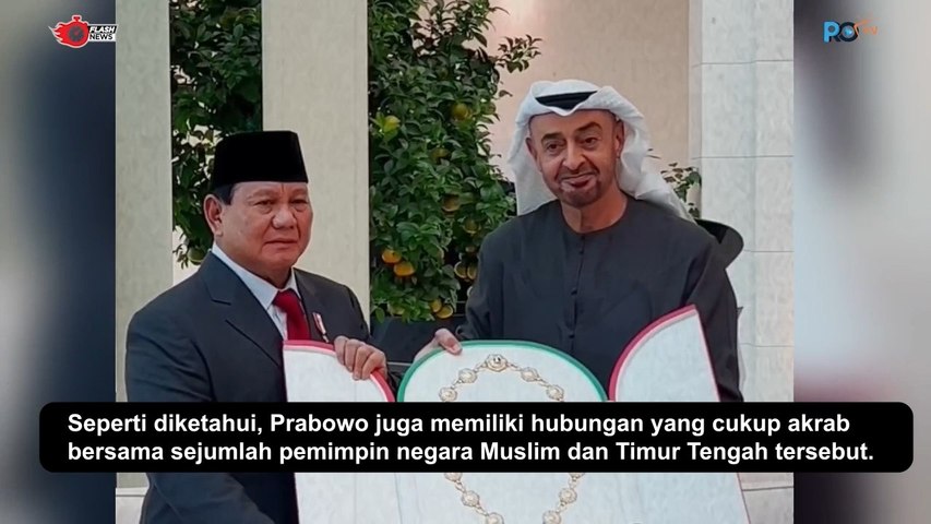 Prabowo Subianto Dinobatkan Tokoh Islam Berpengaruh di Dunia