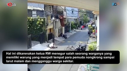 Pria Aniaya Ketua RW di Utan Kayu Selatan Karena Tak Terima Ditegur
