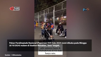 Provinsi Sulbar Kirim Satu Atlet di Pekan Paralimpide Nasional XVII Solo