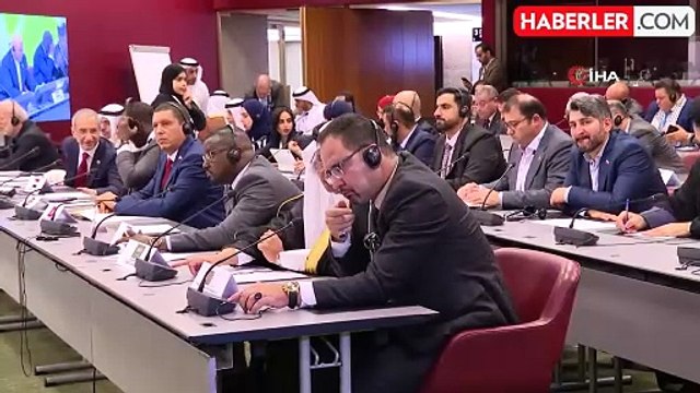 TBMM Başkanı Kurtulmuş, İsviçre'de İslam İşbirliği Teşkilatı Toplantısına Katıldı