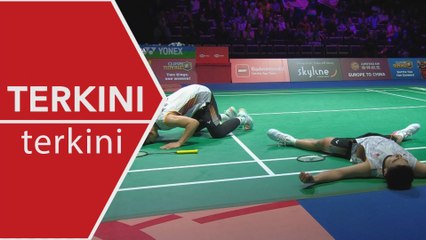 [TERKINI] Sze Fei-Nur Izzuddin muncul juara tewaskan Denmark