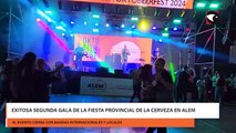 Exitosa segunda gala de la Fiesta Provincial de la Cerveza en Alem
