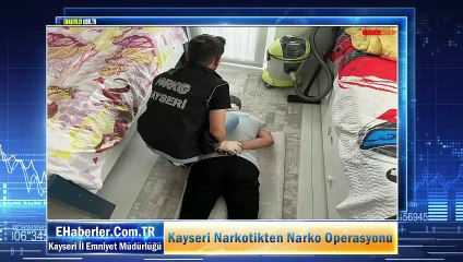 Kayseri Narkotikten Narko Operasyonu