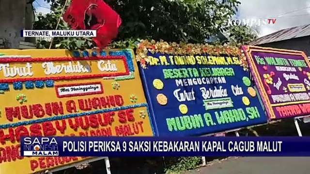 Usut Penyebab Kebakaran Kapal Cagub Malut Benny Laos, Polisi Periksa 9 Saksi