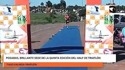 Posadas, brillante sede de la quinta edición del Half de Triatlón