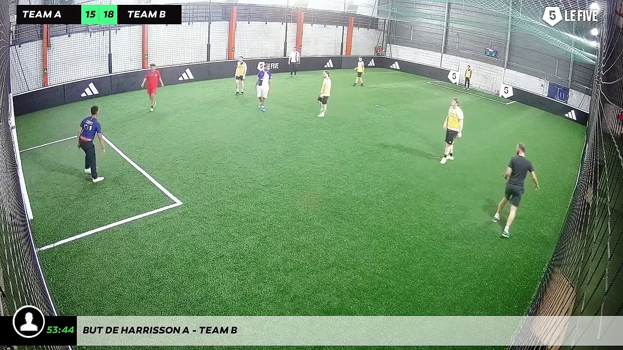 But de Harrisson A - Team B