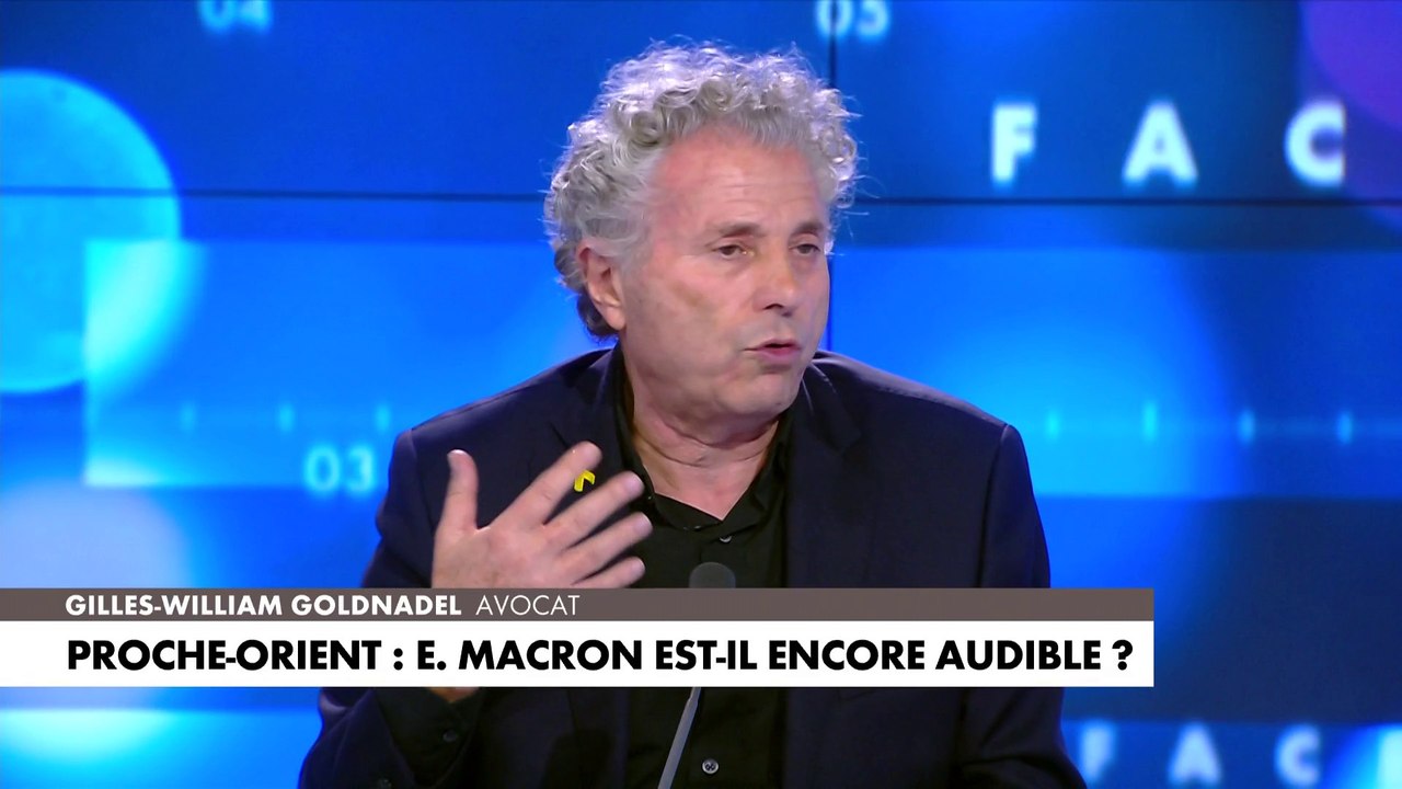 Gilles-William Goldnadel : «Cela fait longtemps que je n'écoute plus Emmanuel Macron»