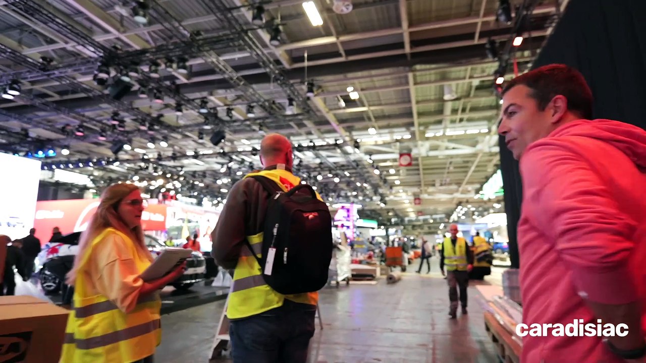Première visite en live du Mondial de l'auto