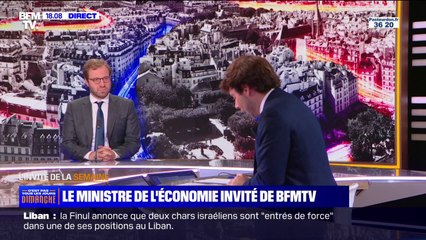 Antoine Armand, ministre de l'Économie: "La situation financière est très préoccupante"