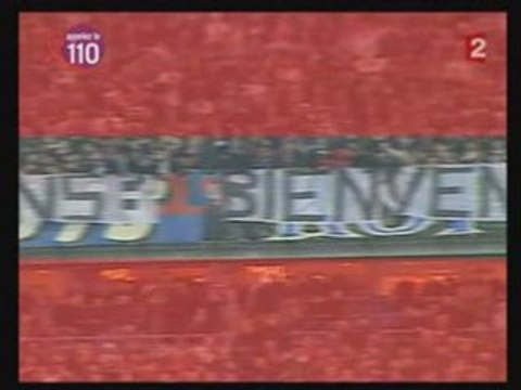 PSG - LENS - Banderole de la honte !!!