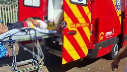 Ciclista fica ferido ao ser atropelado na Rua Europa