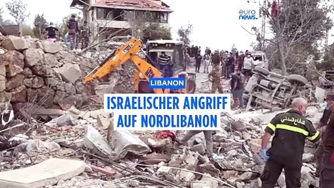 Israelischer Angriff auf Nordlibanon tötet mindestens 21 Menschen
