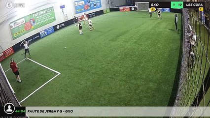Faute de Jeremy G - GXO