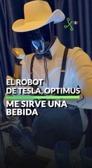 Conoce a Optimus: El Robot de Tesla que Sirve Tu Bebida 🤖