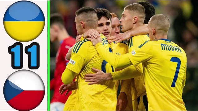 Ukraine vs Czech Republic 1-1 || All goals & highlights | UEFA Nations league 2024 /2025