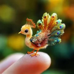Cute bird you never seen before this...