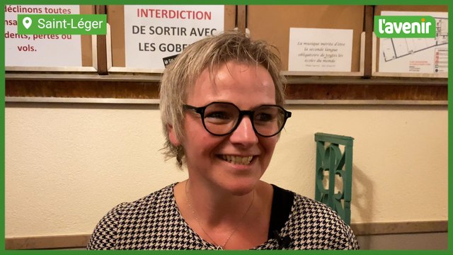 Vinciane Gigi, nouvelle bourgmestre de Saint-Léger