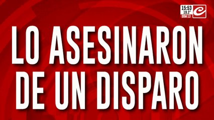 Mataron a un policía retirado: lo asesinaron de un disparo