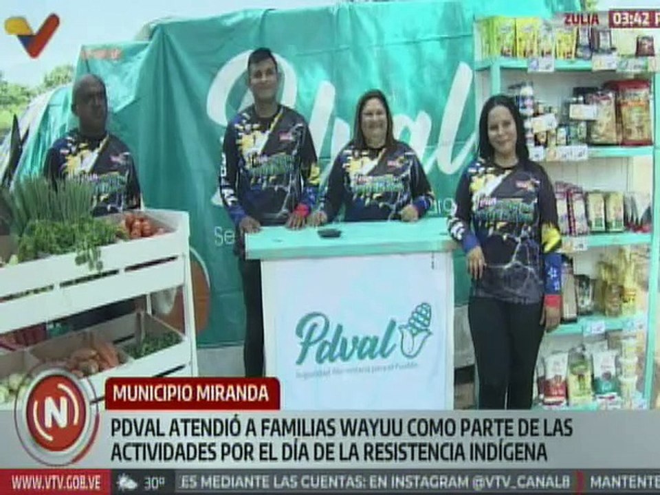 Zulia | PDVAL expende alimentos a precios asequibles a familias Wayú del mcpio. Miranda