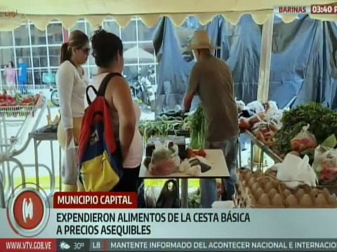Feria del Campo Soberano beneficia con ventas de alimentos a familias del mcpio. Capital