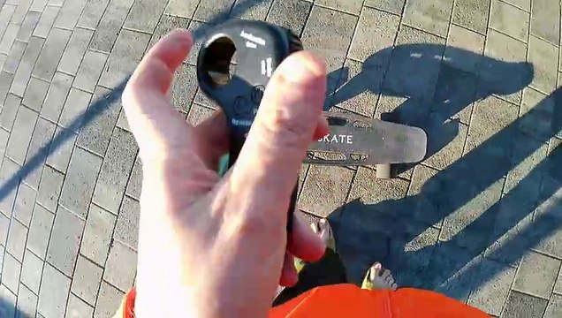 Поездка N5 по набережной пляжа Чайка 1 на электроскейте DNASKATE M2S PRO