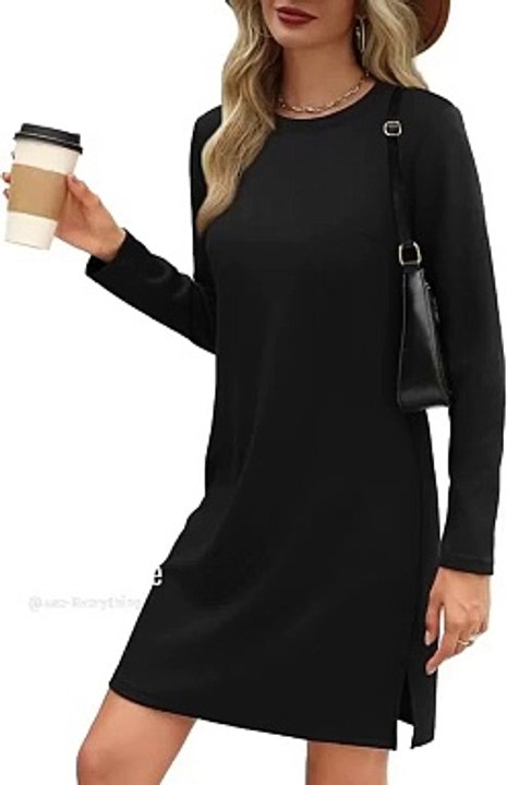 SAMPEEL Dresses for Women  Casual Long  Dress Trendy Fall Fashion Travel Airport Outfits  #fashion