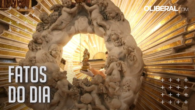 Fiéis lotam a Basílica para prestigiar a Descida da Imagem Original do Glória
