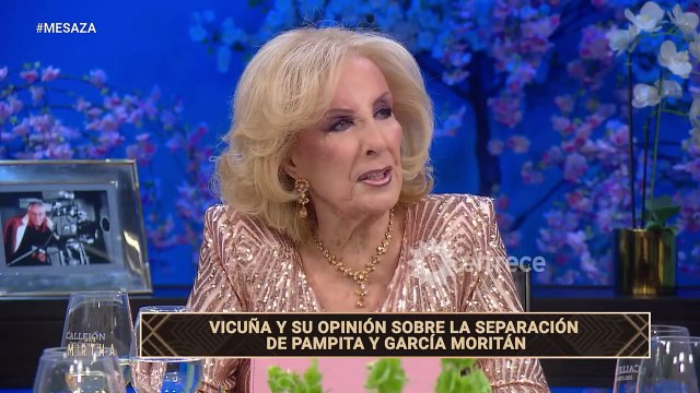 El incómodo momento que vivió Benjamín Vicuña por la pregunta de Mirtha Legrand sobre Pampita y García Moritán