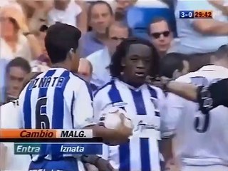 Real Madrid vs Málaga CF - LaLiga 2002-03