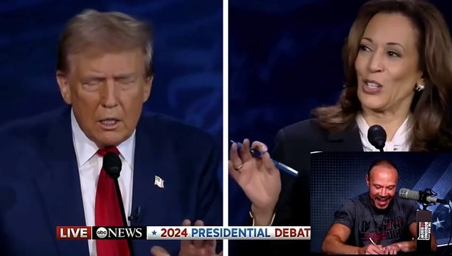 President Trump goes BEAST MODE on Kamala Harris at debate.//The Dan Bongino Show Clips