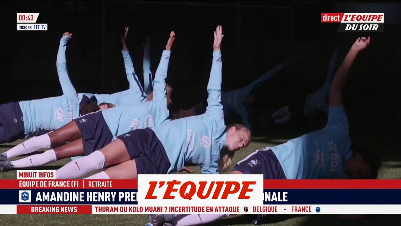 Ex-capitaine, Amandine Henry annonce sa retraite internationale - Foot - Bleues