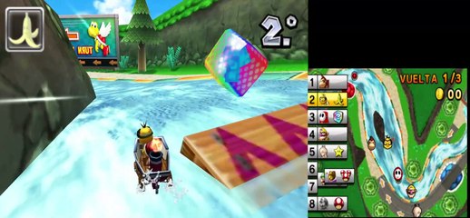 MATANDO EL TIEMPO CON MARIO KART 7. COPA CENTELLA (ESPEJO) 150cc. GAMEPLAY EN ESPAÑOL. #32. (FINAL).