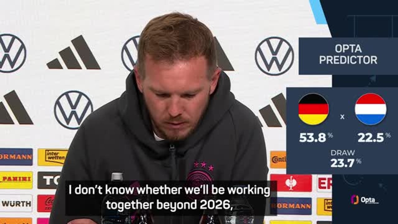 Nagelsmann opens up on future with Germany