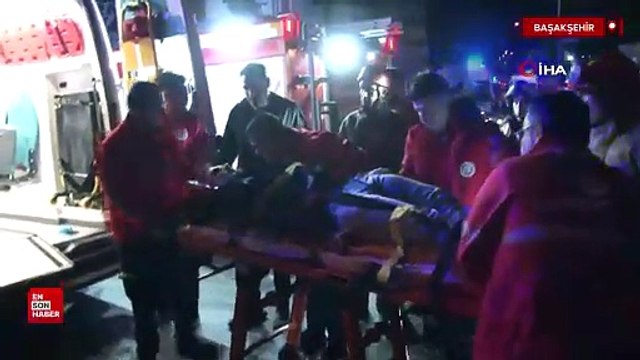 Başakşehir'de kırmızı ışıkta geçen taksi kazaya neden oldu: 10 yaralı
