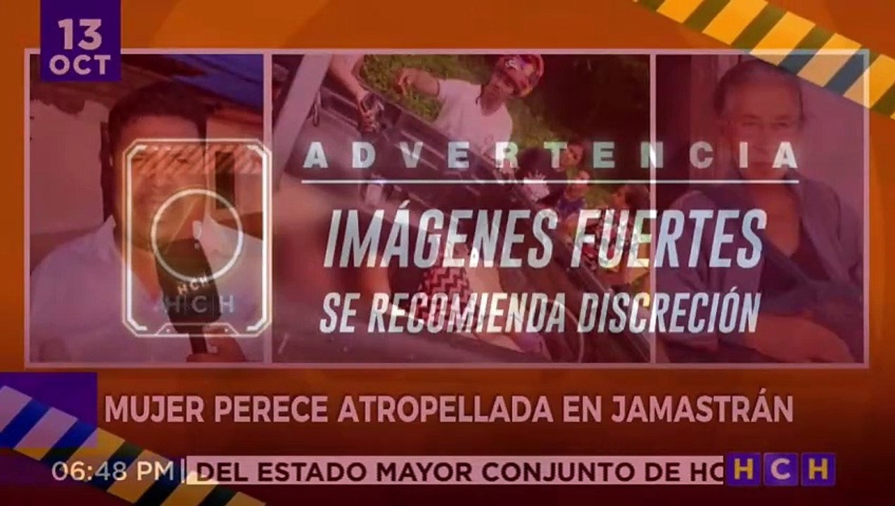 Anciana muere atropellada en caserío de Jamastrán, El Paraíso