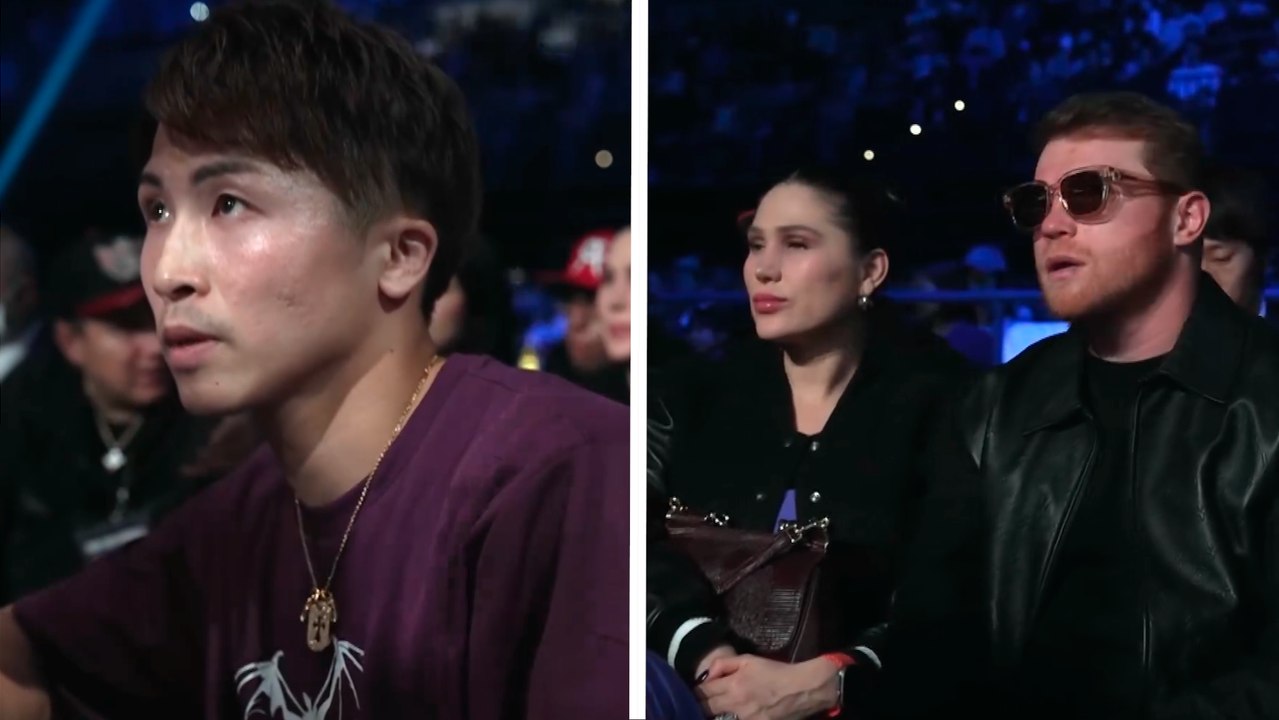 Canelo Álvarez y Naoya Inoue en el mismo evento...