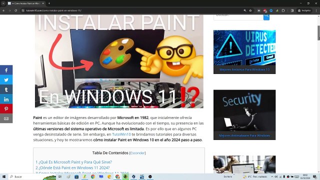 Como INSTALAR PAINT en WINDOWS 11 FÁCIL y RÁPIDO