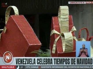 Download Video: Caraqueños disfrutan en familia el ambiente navideño en espacios recreativos públicos