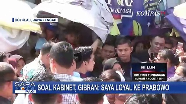 Ditanya Soal Susunan Kabinet, Gibran Percaya Prabowo Pilih Menteri-Menteri yang Tepat
