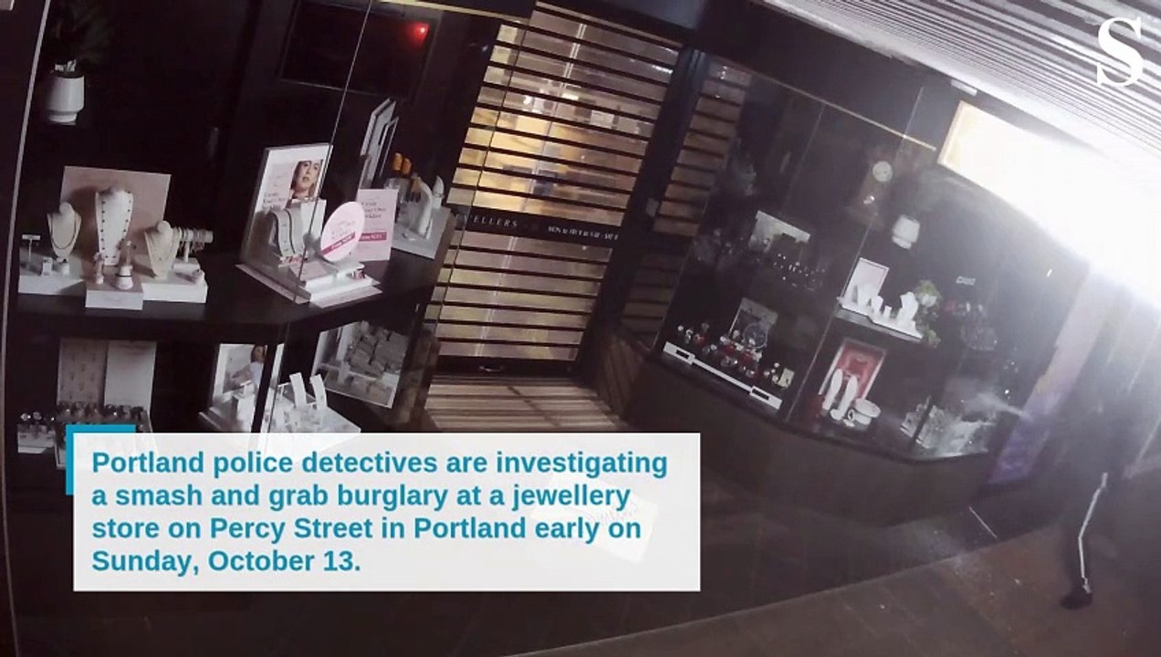 Portland Jewellers smash and Grab