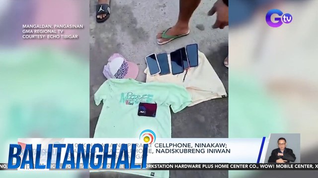 P100-K halaga ng pera at cellphone, ninakaw; iba pang mga cellphone, nadiskubreng iniwan sa parehong barangay | Balitanghali