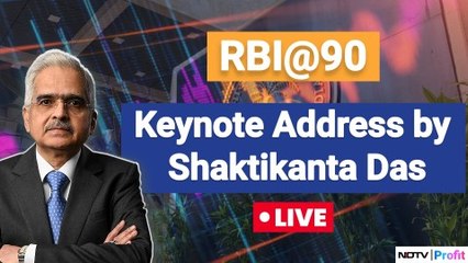 RBI@90 | Keynote Address by Shaktikanta Das | NDTV Profit