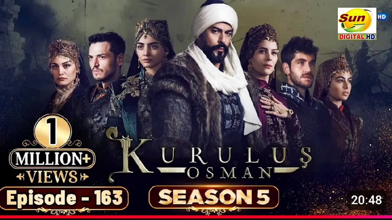 Kurulus Osman Season 05 Episode 163 - Urdu Dubbed | Sun Digital HD Channel