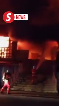 Pasar Besar Kuala Krai ravaged in fire