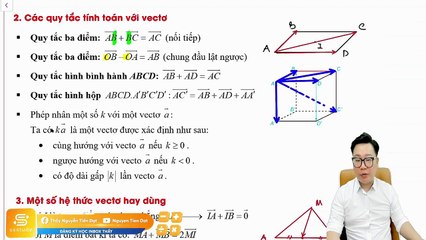 Bài 1 Vectơ trong không gian