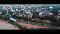 Bilaspur City in Monsoon _ Arpa River _ अरपा नदी _ Epic Drone Views [4K]